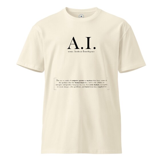 トップス 00s artifical intelligence a.i. t-shirt Amazon.com: AI Artificial Intelligence Funny Design T-Shirt