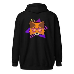Cool Metamask Zip Up Hoodie