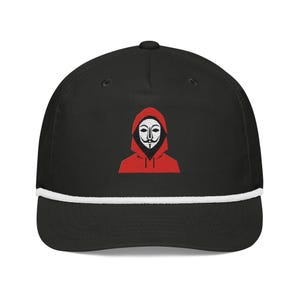 Gorra de golf con cuerda de Crypto Hacker