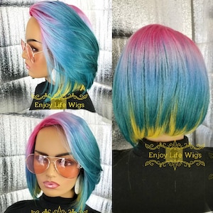 Bob wigs colored online