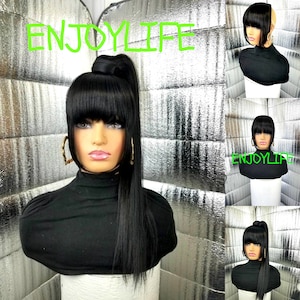 Clip in bangs etsy hotsell