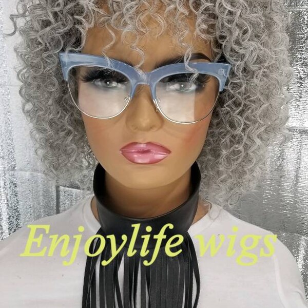 Salt and Pepper Wig Etsy