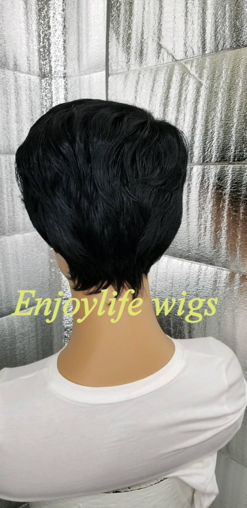 Sexy Pin Curl Finger Wave Pixie Wig Etsy