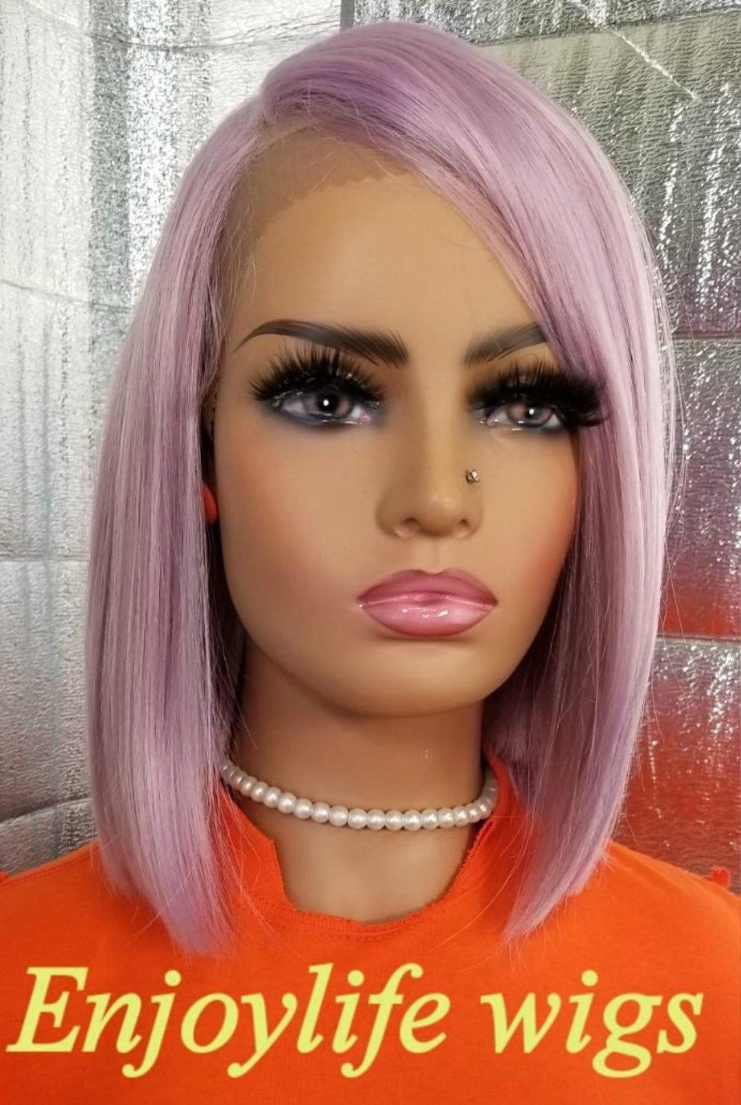 NEW Lilac Dream Front Lace Wig 14” ??????? ?????? ??? • First look I created on  main image 4