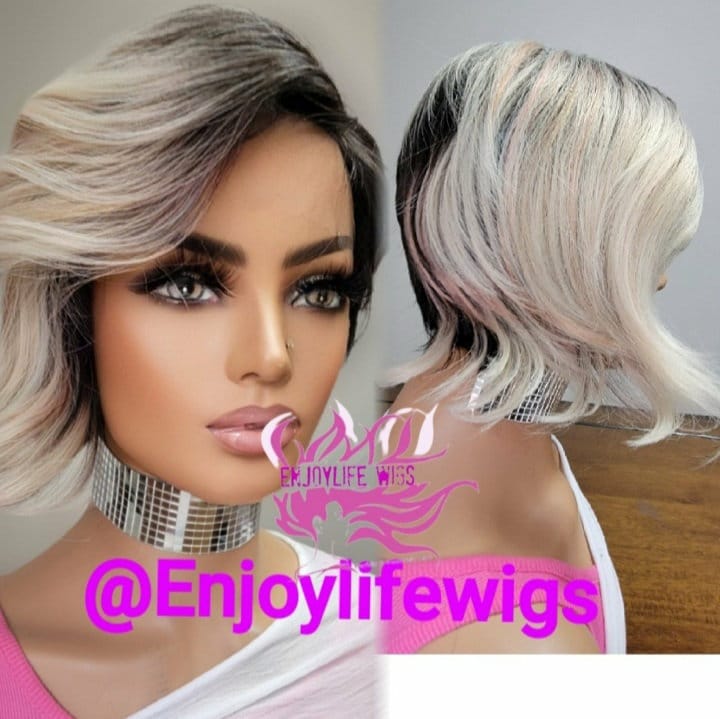 Blonde Flip Wig - Etsy display picture 2