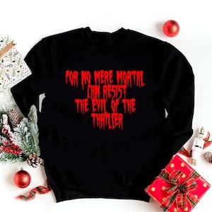 Halloween Sweater, Michael Jackson Thriller inspired Unisex Sweatshirt