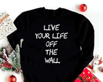 Off The Wall-album, MJ-fancadeau, op Michael Jackson-sweatshirt geïnspireerde unisex-trui