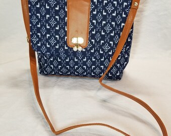 Holiday Deals - Ikkat Crossbody Bag