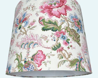 Indian Lampshade Pink Blue