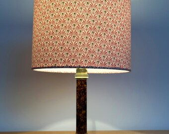 Seigaiha Pink Lampshade