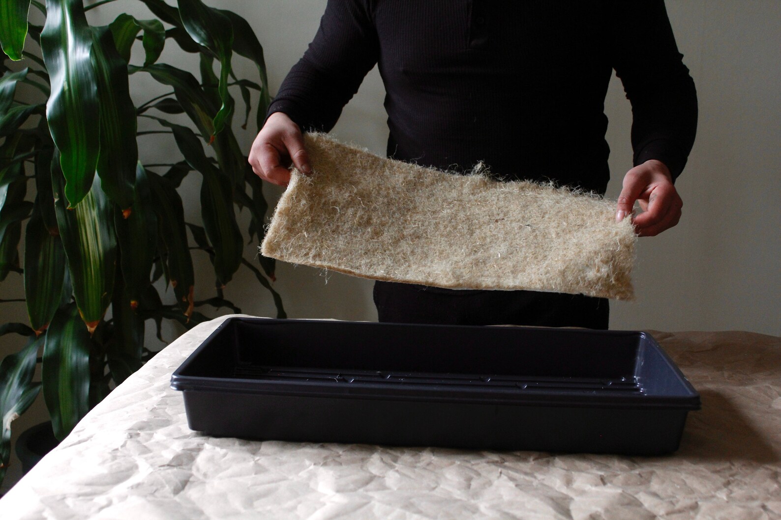 Hydroponic Hemp Fiber Grow Mats Etsy