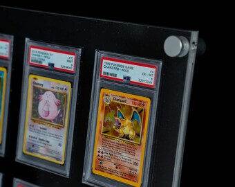 Pokemon Card PSA Slab Display Frame - 4x4 - Etsy