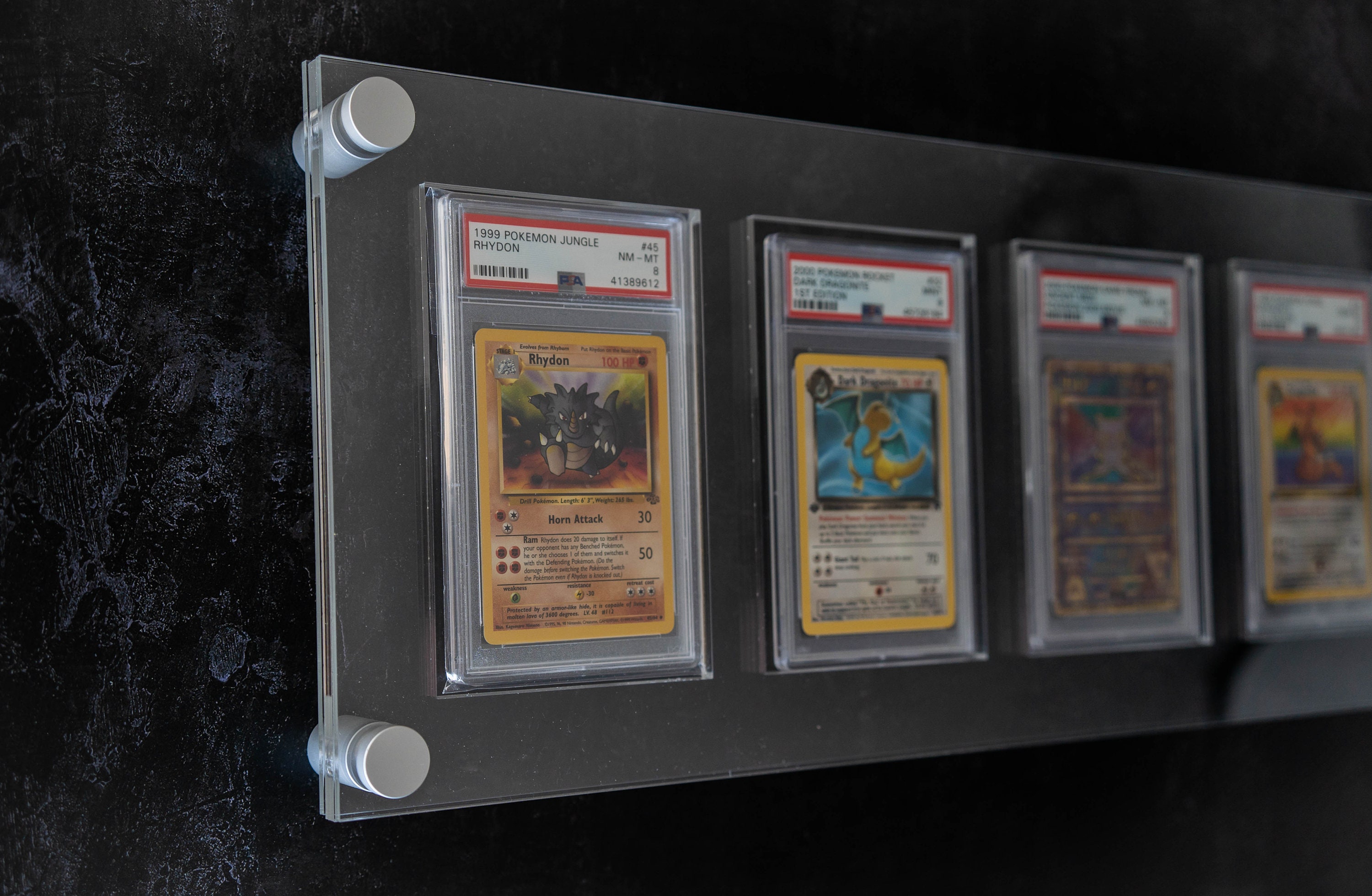 Pokemon Card PSA Slab Display Frame 5x1 Etsy Australia