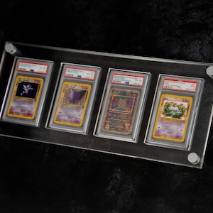 Pokemon Karte PSA Platten display frame - 4x1