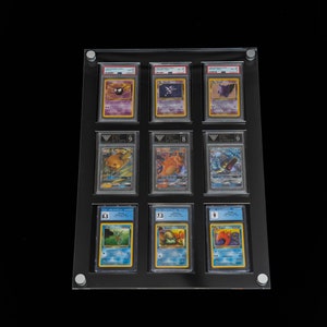 Pokemon Karte PSA Platte Rahmen - 3x3