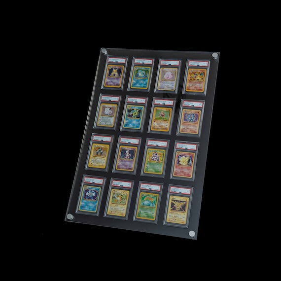 Pokemon Card PSA Slab Display Frame - 4x4 - Etsy