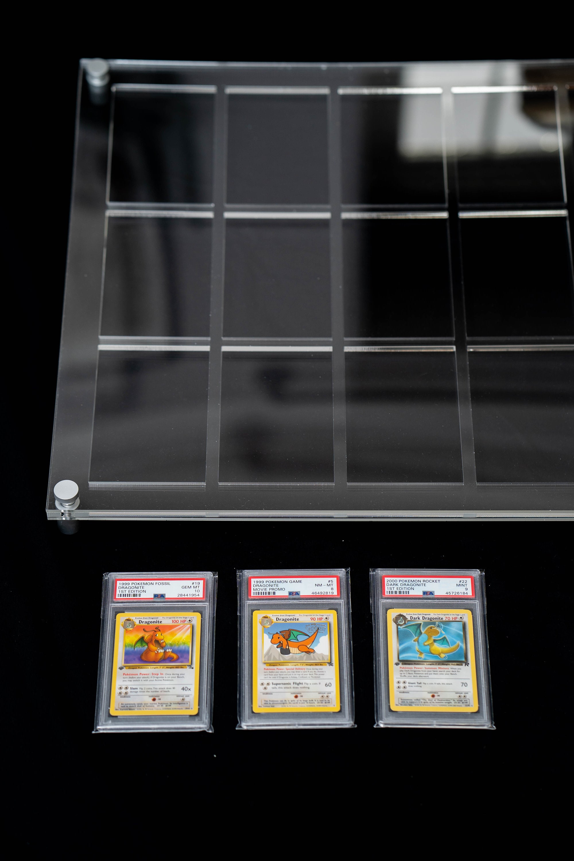 Pokemon Card PSA Slab Display Frame 30 Cards Etsy