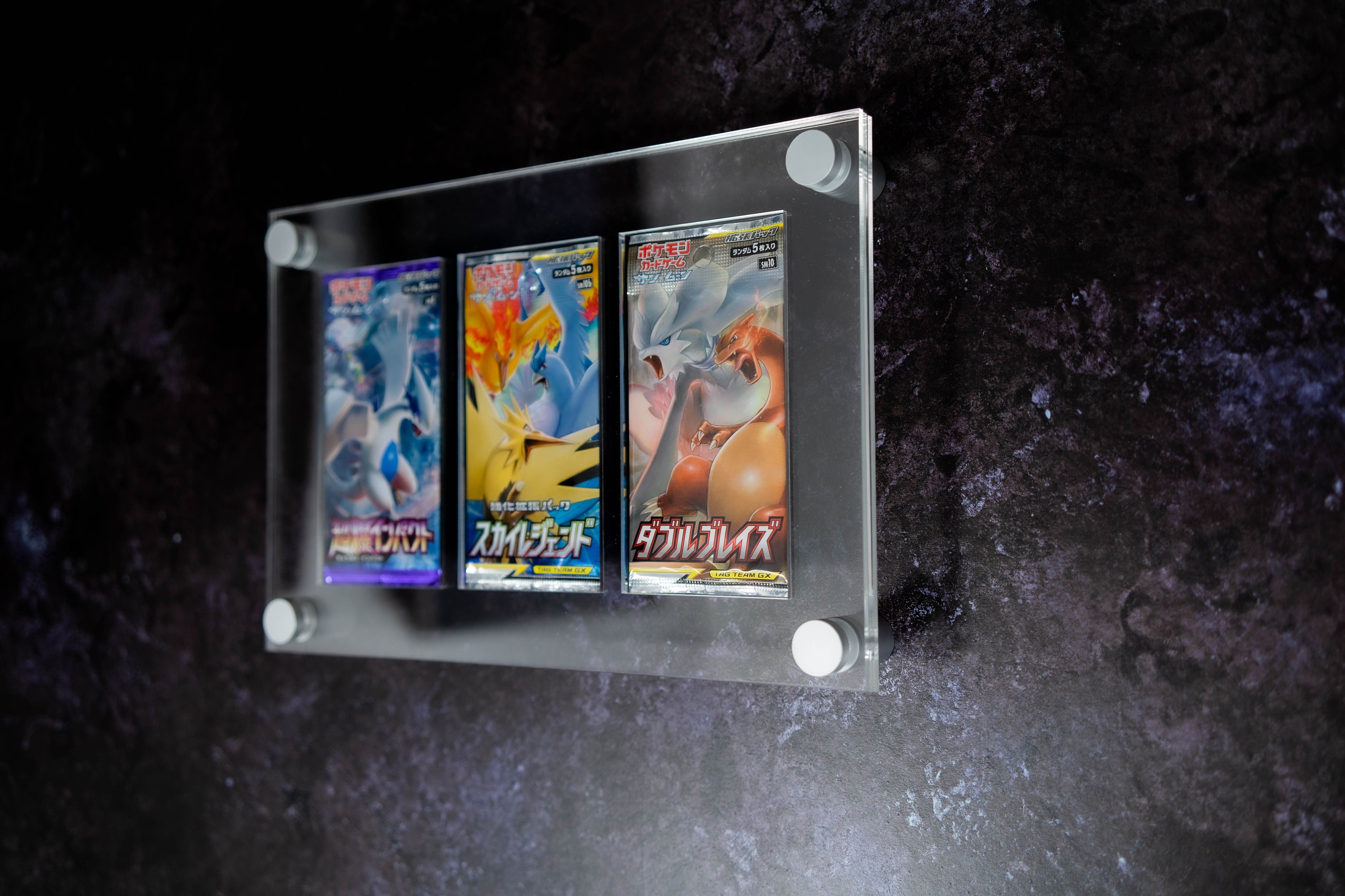 Pokemon Display Frame Stackable Pokemon Card Booster Pack Display Frame - 3x1 - Etsy