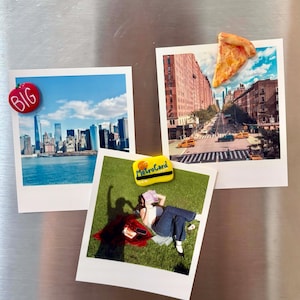NYC Mini Magnets Set of 3 – Perfect Cute Handmade Gift, One of a Kind Souvenir!