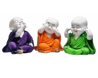 Statue De Bouddha Jardin Decor Spirituel De Decor Statue Etsy