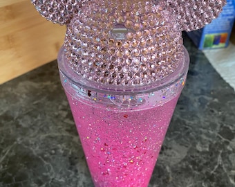 Disney Strasss Snow Globe Tumbler