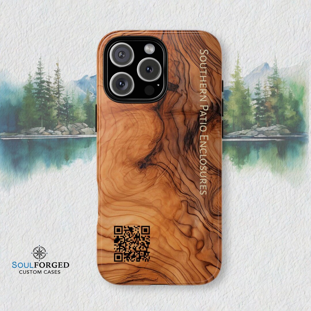 QR Code Phone Case for Magsafe Iphone, Customizable Business Accessory ...