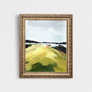 Norway, Landscape Art, Wall Art, Print of Acrylic Painting, Art Print, Wall Decor, Colorful Landscape, Ocean Landscape, Wall Decor, Sea Art