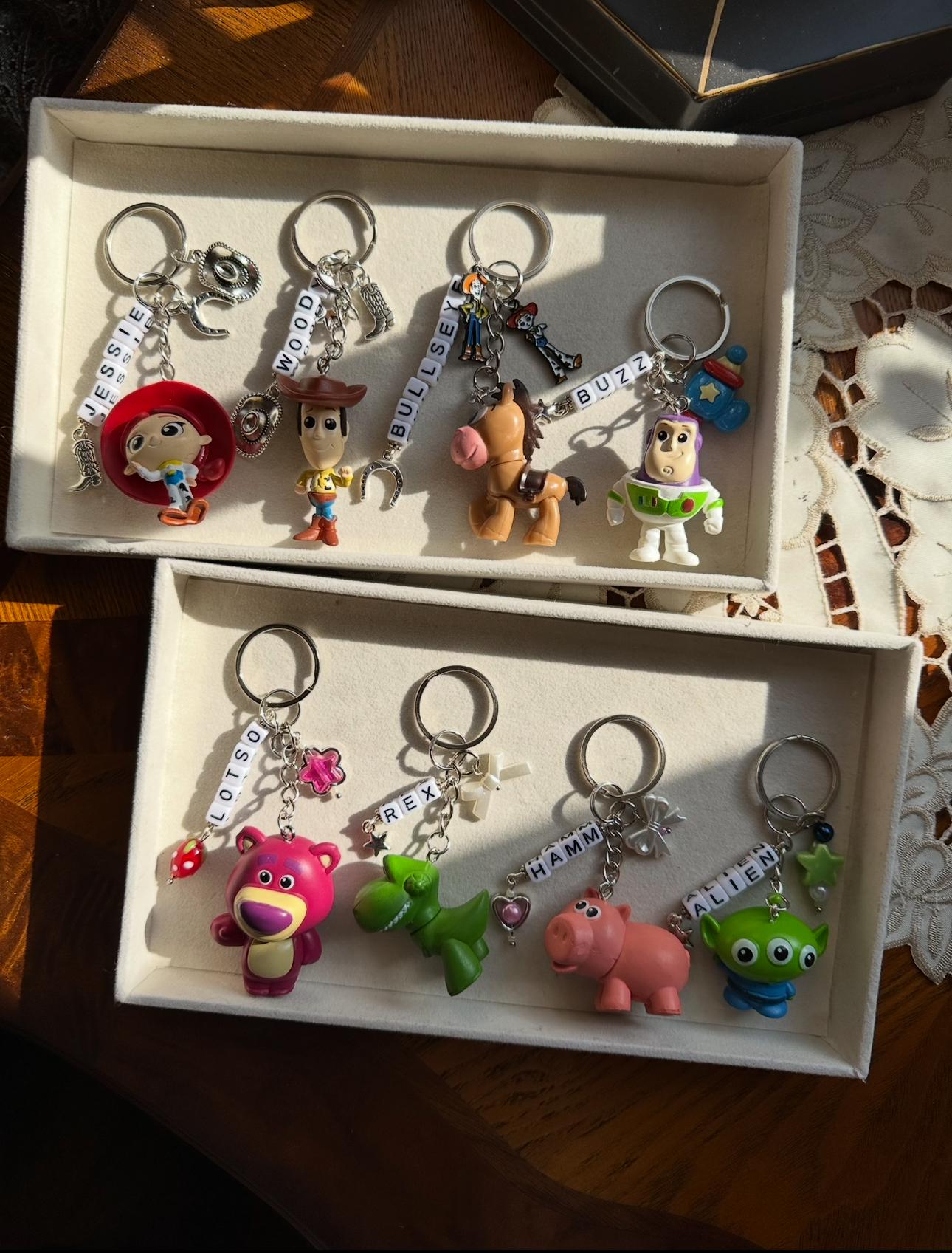 Toy Story keychains