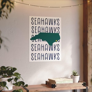 North Carolina College Poster- UNCW