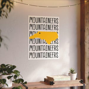 North Carolina College Poster- ASU