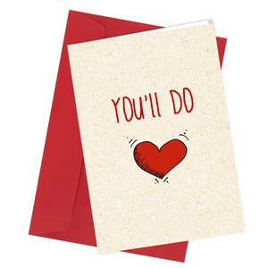 vous ferez | Carte d'anniversaire ou de Saint-Valentin | Blague drôle et grossière #105