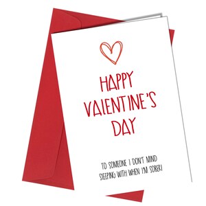 Quand je serai à jeun | Carte de Saint Valentin drôle | Coquine / grossier #1252
