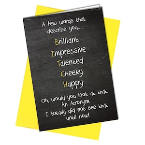 Rude Birthday Card Adult Humour Husband Boyfriend Son Daughter Friend Funny Rude (A4 Folded to A5) #1