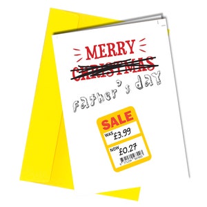 Vente de cartes pour la fête des pères / Carte de fête des pères drôle / Papa #65