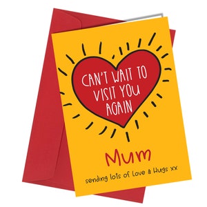 Mum miss you thinking of you sending love and hugs Card #1313
