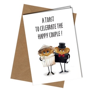 LUSTIGE HOCHZEITSKARTE Hochzeit Karte Hochzeitskarte