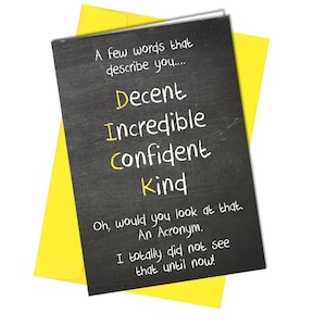 Funny Birthday Card Adult Humour Husband Boyfriend Son Dad Friend Funny Rude #2