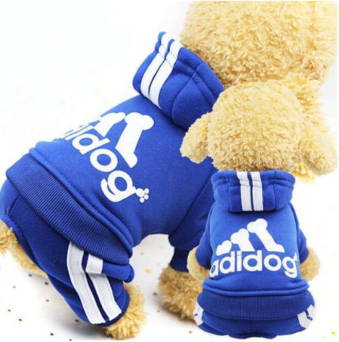 Tracksuit for Dog Adidog Pants and Jacket Set Luxury Dog Etsy
