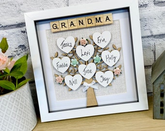 Personalised Grandma Gift, Mothers Day Gift, Personalised Gifts, Grandparent gift, Birthday Gift, Nanny, Grandma, Nana, Granny, Family Gift,