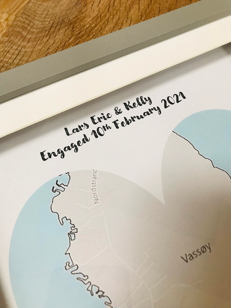 Personalised Engagement Gift Box Frame Engagement Gift for Etsy UK