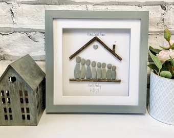 Regalo para casa nueva, regalo personalizado de inauguración de la casa, regalo para pareja, regalos para el hogar, regalo de mudanza para casa nueva