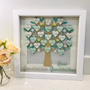 Grandchildren Family Tree Frame, Mothers Day Gift, Personalised Gifts, Anniversary gift, Gifts, Home Gifts, Home Decor, Gifts for Nan, zdjęcie 7