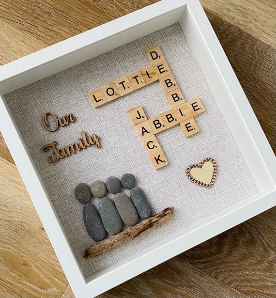 Scrabble Art Frame 