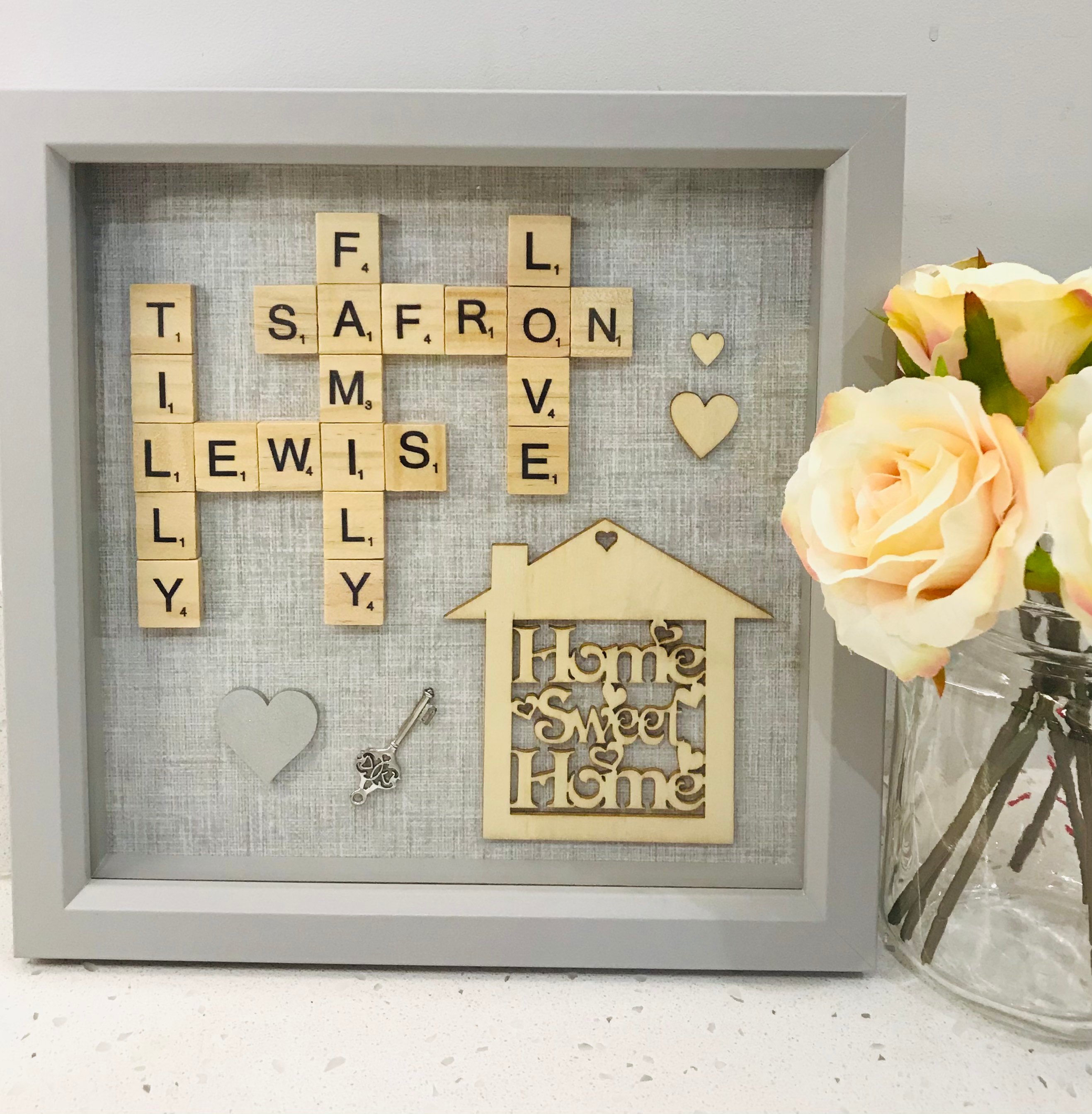 Personalised New Home Frame Personalised Gifts Personalised Etsy