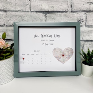 Personalisierter Hochzeitrahmen, Hochzeitsdatum Geschenk, Hochzeitsgeschenke, Herz Karte Rahmen, Geschenk für Paare, Geschenk für die Hochzeit, Hochzeit Andenken Geschenk,