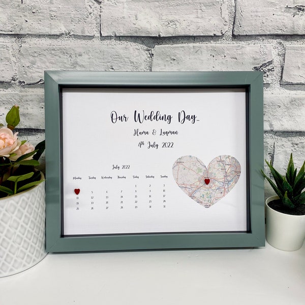 Wedding Date Gift Etsy
