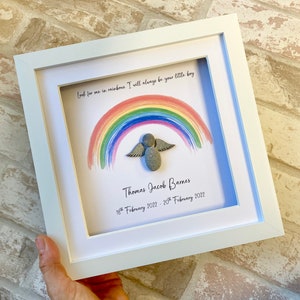 Cornice per la perdita del bambino, regalo per aborto spontaneo, ricordo per la perdita del bambino, parto morto, perdita del neonato, regalo per angelo bambino, memoriale per neonato, angelo bambino maschio, bambina