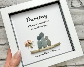 Mum Pebble frame, Mother’s Day Gift, Mummy, Mum, Mom, Mam, Mumma gift, gifts for her, Personalised gifts, gifts for mum,