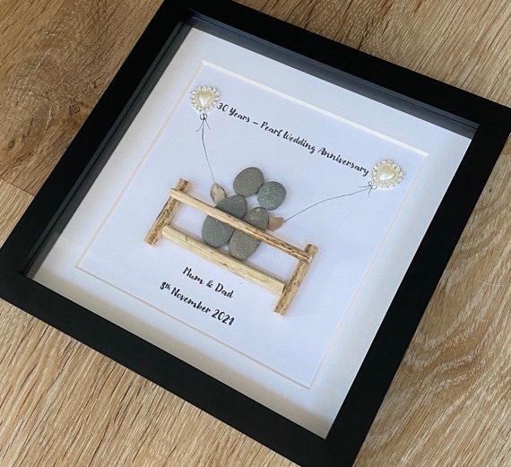 etsy pearl wedding anniversary