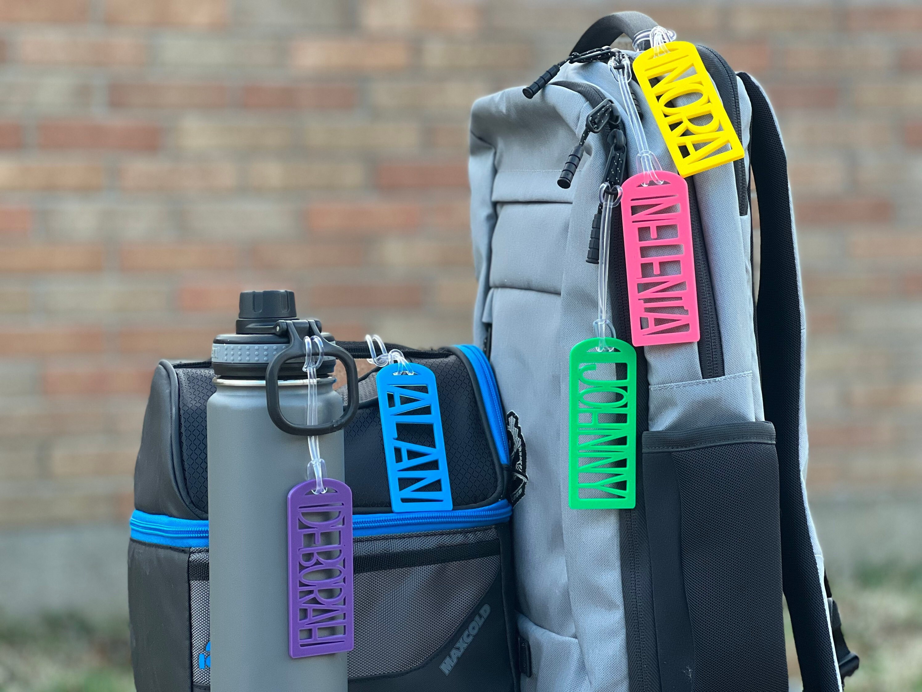 Personalized Name Tag for Backpacks Personalized Luggage Tag - Etsy